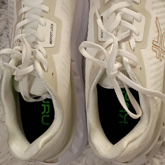 KURU Cloud+ Triple Max Ion White & Cream Running Plantar Fascitis Sneakers 10M main image 12